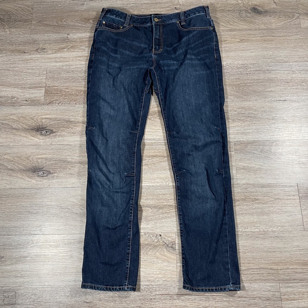 Vertx Men's‎ Jeans Casual Denim Dark Wash 38x36 Blue